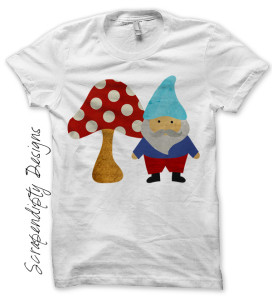 garden gnome t shirt