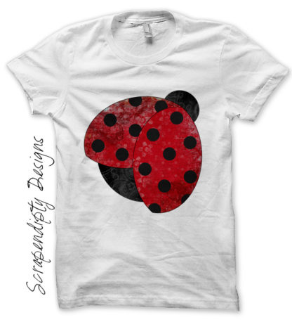 women's ladybug shirt