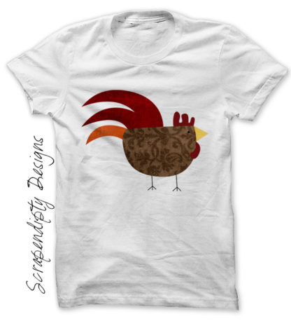 ranger up rooster shirt